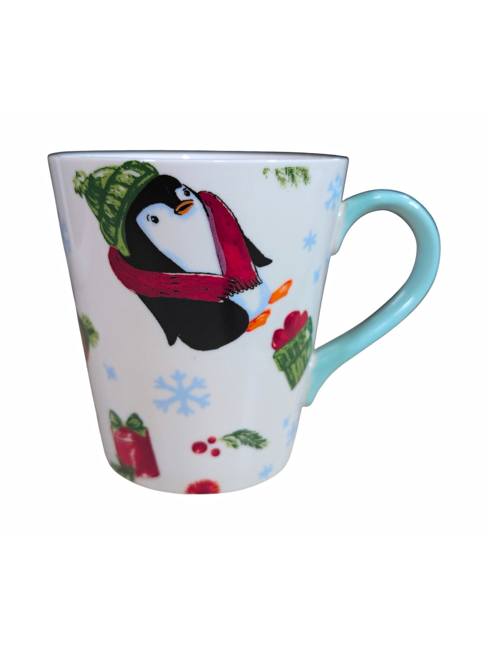 Secret Celebrity Snow Day Penguin 14oz Ceramic Coffee Mug Microwave Dishwasher